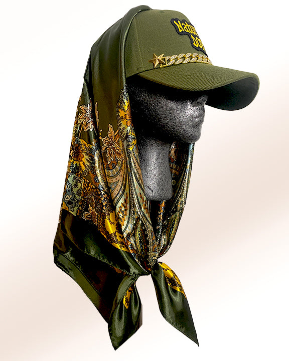 Naturally Dope Militia with Lost Forest Paisley Scarf