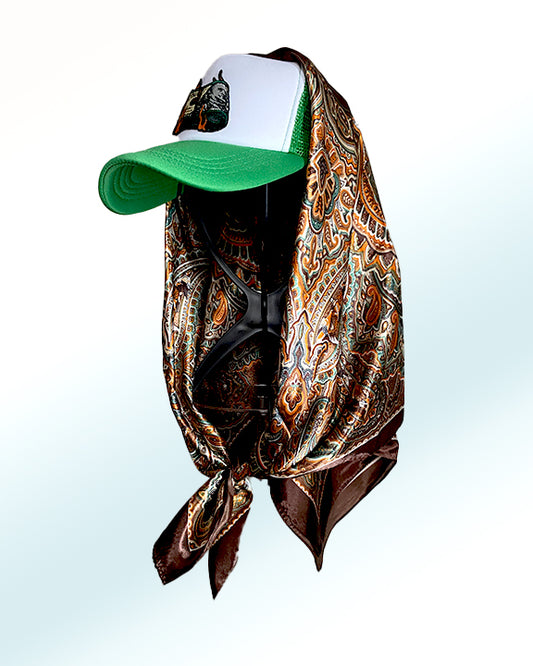 Money 2 Burn with Copper Medley Paisley Scarf