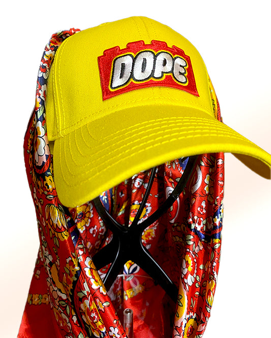 Lego Dope Yellow Cap & Tomato Red Scarf
