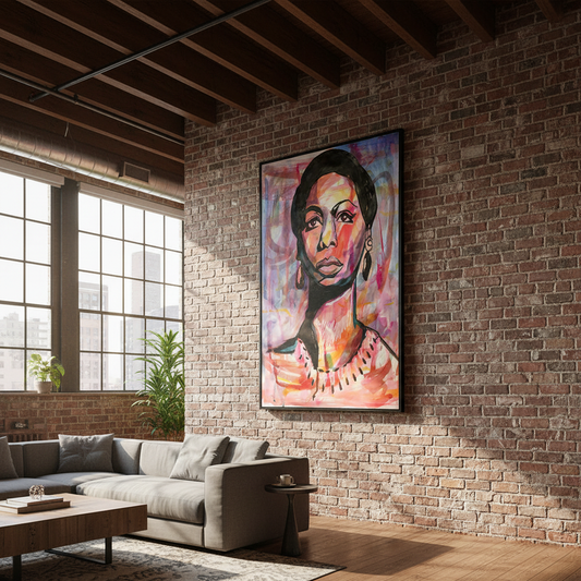 Nina Not Today Canvas Print