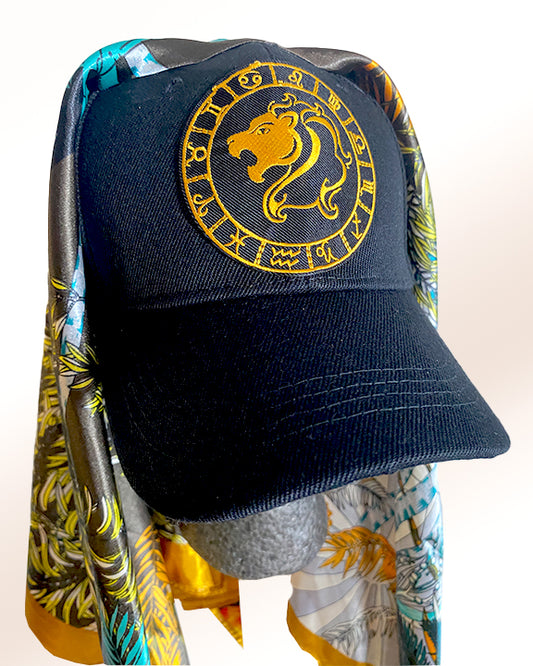Gold Emblem Leo with Gold Tropics Scarf