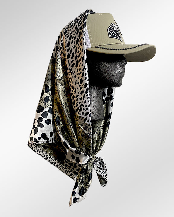 Black Diamonds with Pearly Patterned Cowprint