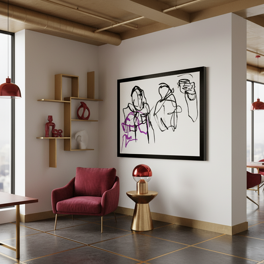 Now Think About It Canvas Print