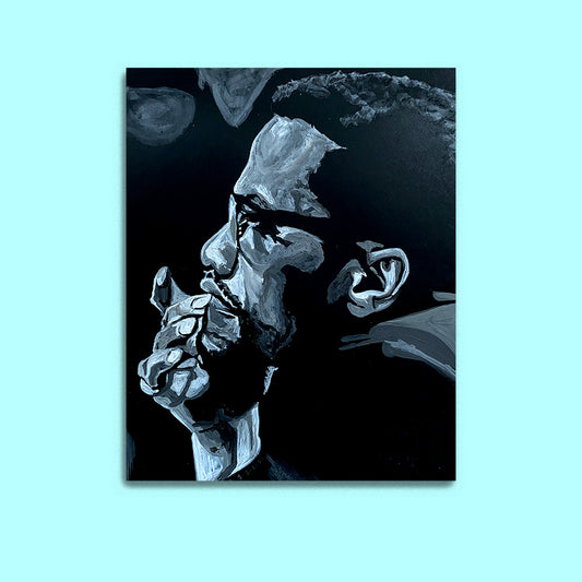 Only Black and White (Ode to Malcolm X)