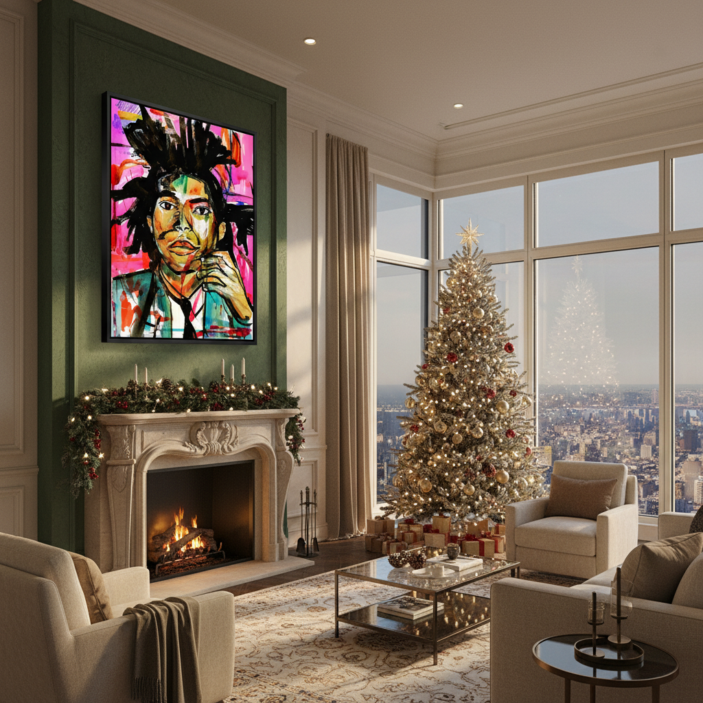 Basquiathot Canvas Print