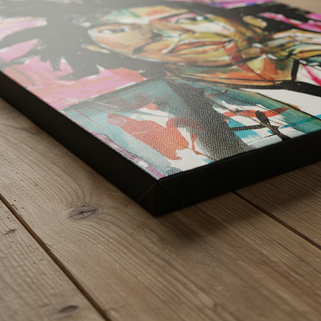 Basquiathot Canvas Print