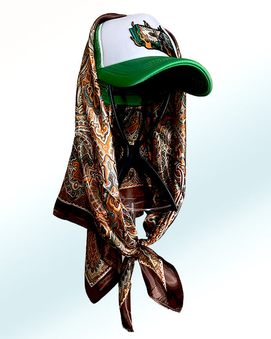 Money 2 Burn with Copper Medley Paisley Scarf