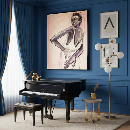 Kiss My Sass Canvas Print