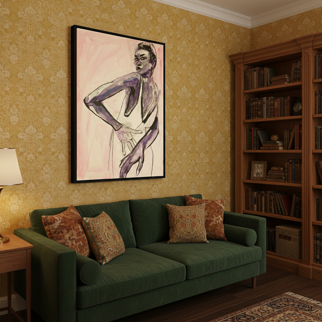 Kiss My Sass Canvas Print