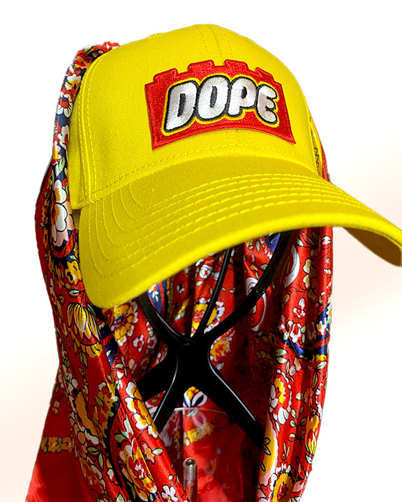 Lego Dope Yellow Cap & Tomato Red Scarf