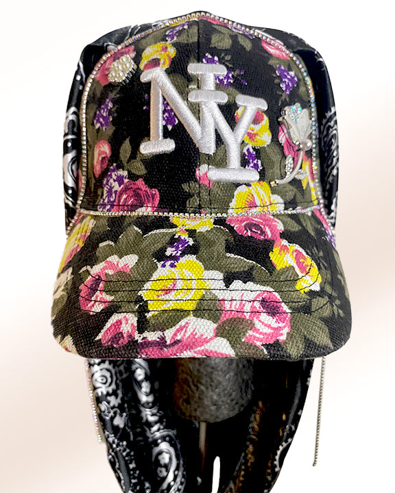 NY Black Floral Sparkle with Black Paisley Classic