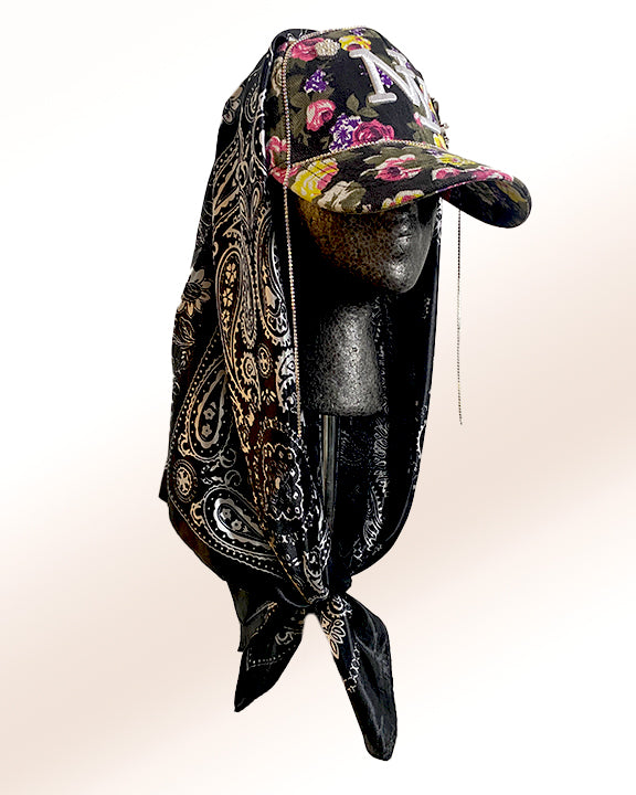 NY Black Floral Sparkle with Black Paisley Classic