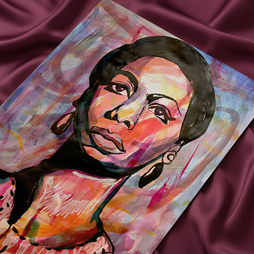 Nina Not Today Canvas Print