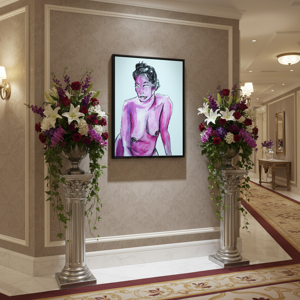 Hibiscus Canvas Print