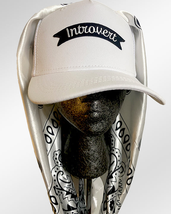 Pure Introvert with Jumbo White Classic Paisley Print