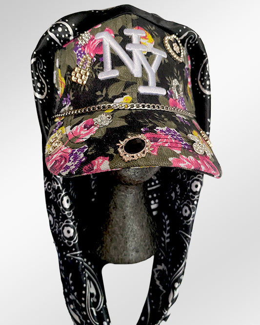 Rich Black Floral NY with Black Paisley Classic