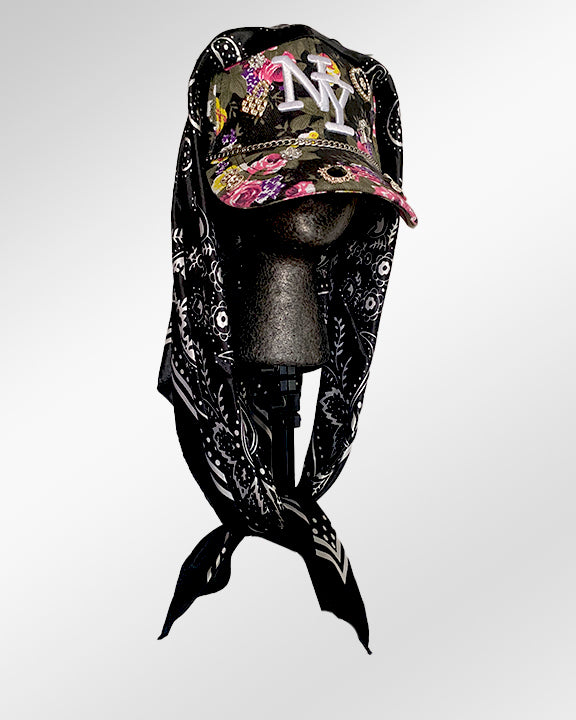 Rich Black Floral NY with Black Paisley Classic