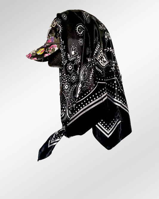 Rich Black Floral NY with Black Paisley Classic