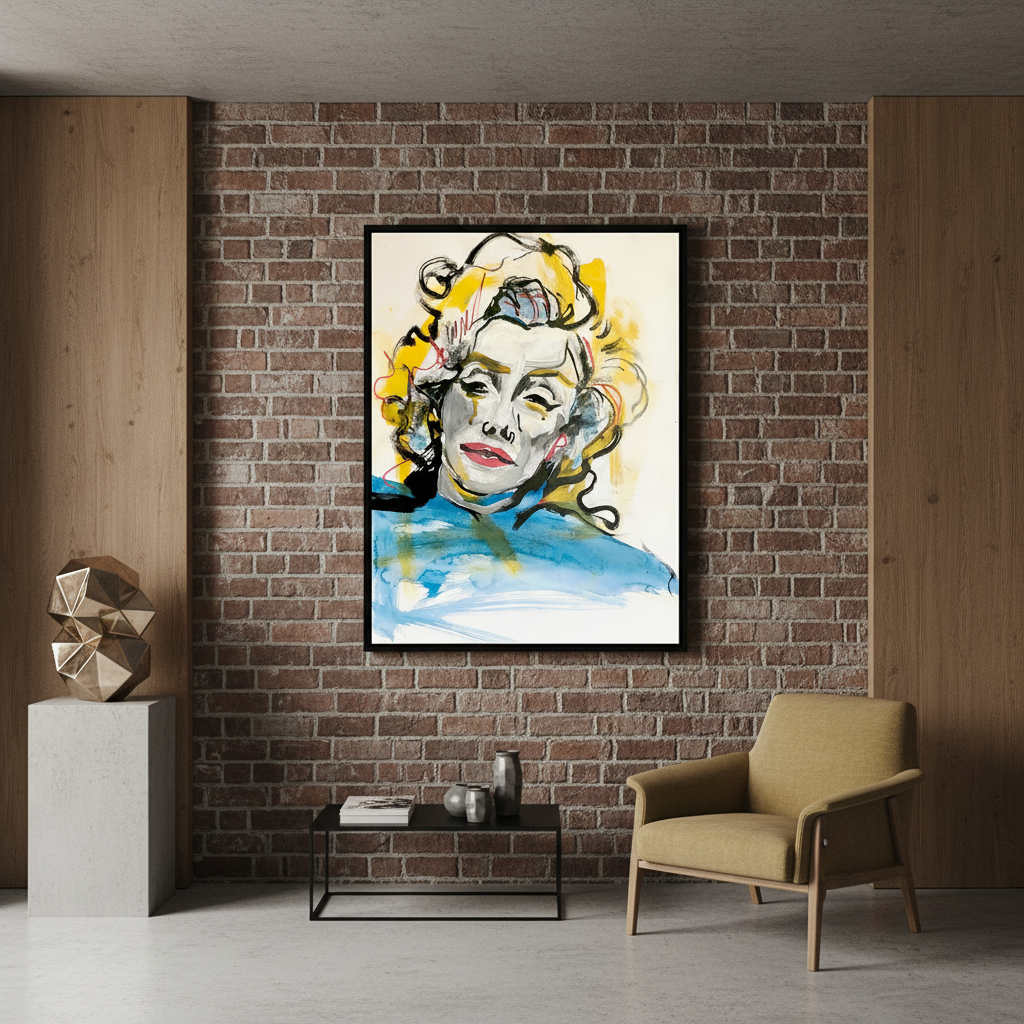 Marilyn Monroasted Canvas Print
