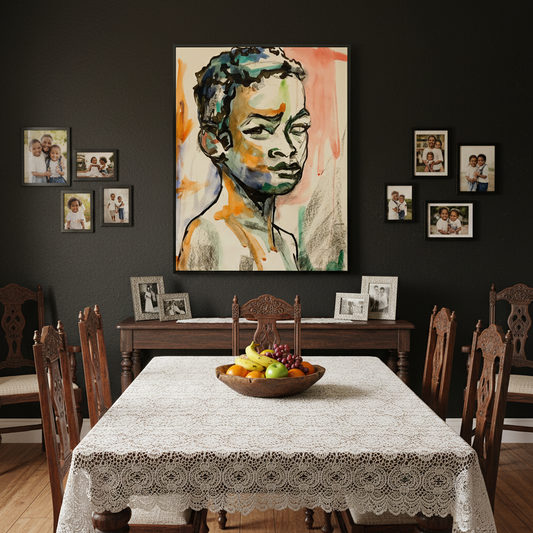 The Witness Canvas Print