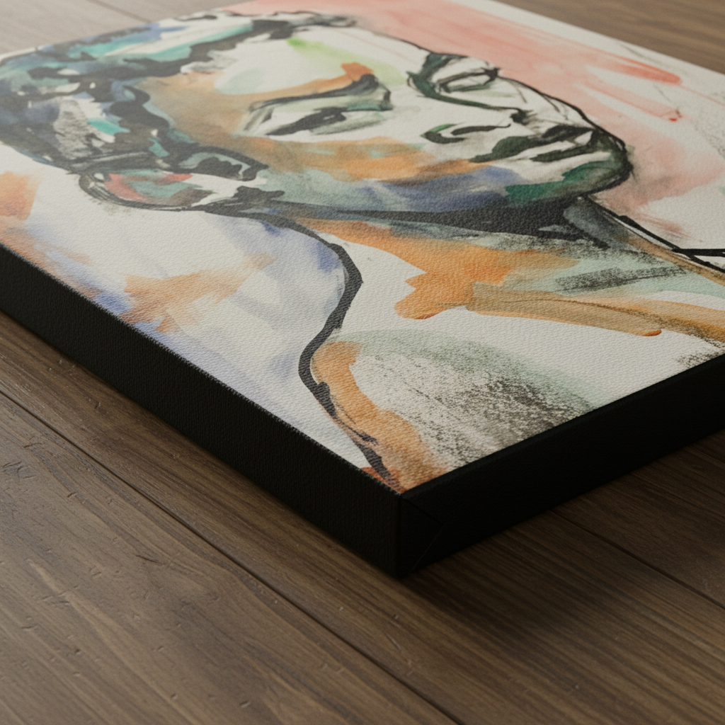 The Witness Canvas Print