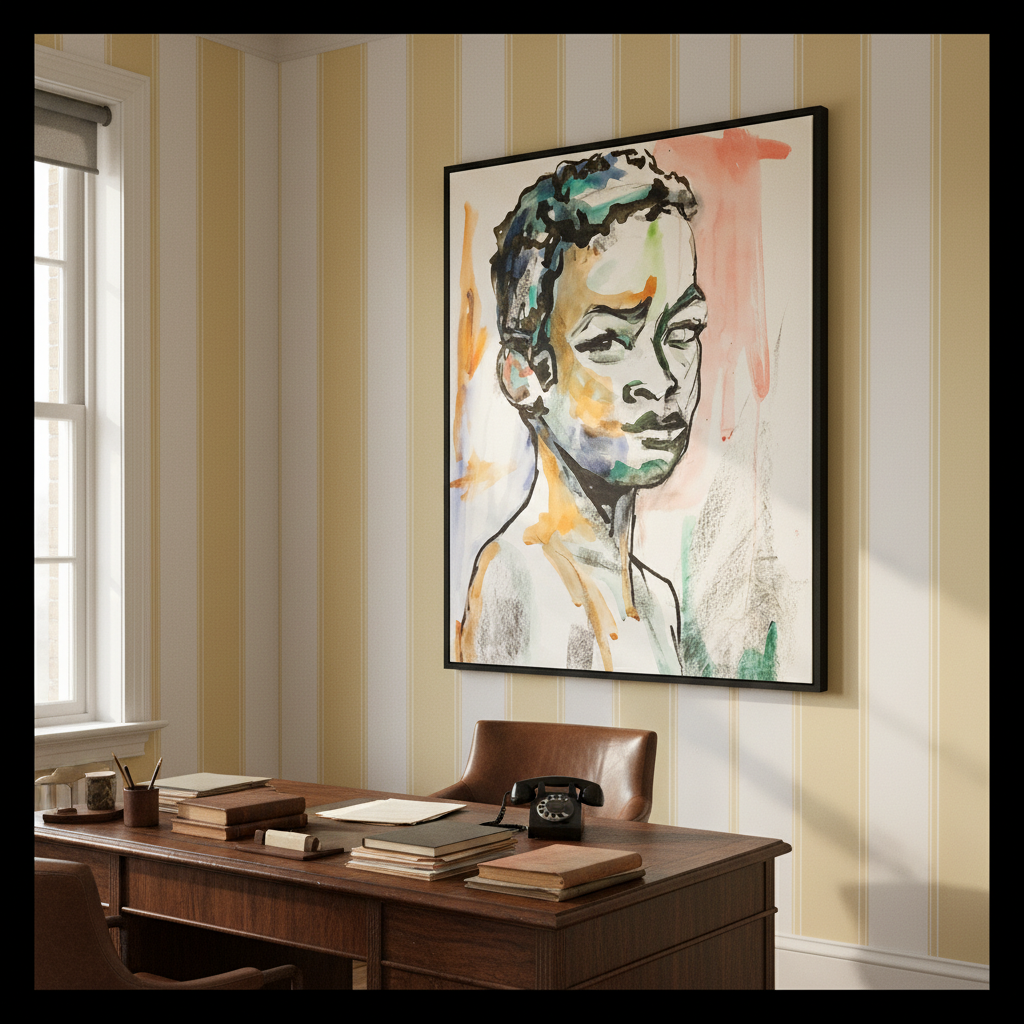 The Witness Canvas Print