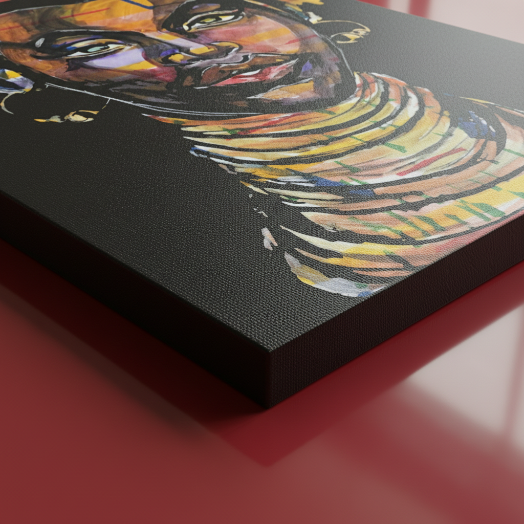 Neck Rings Canvas Print