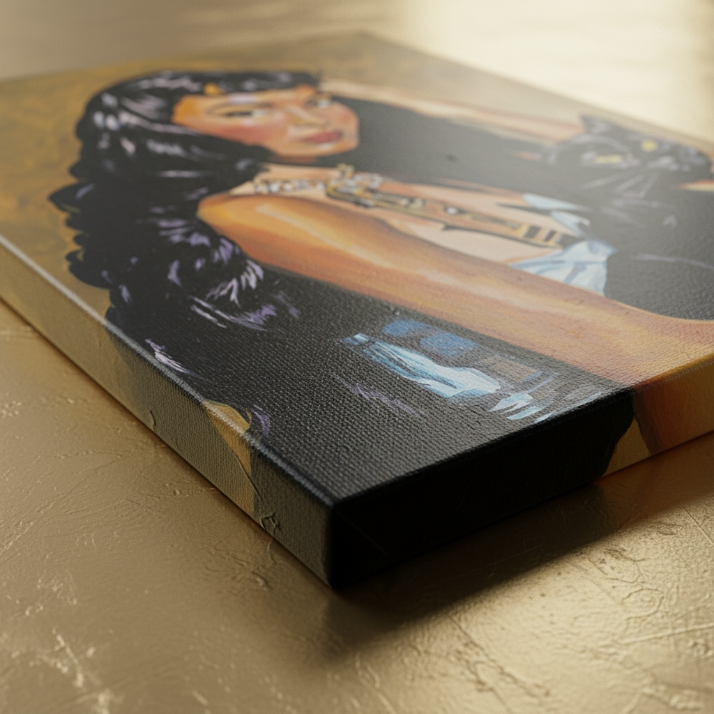 Cleopatra's Daughter Original Acrylic Painting